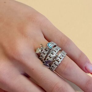 Evil eye ring R701